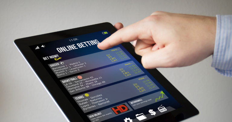 Online Betting on Tablet