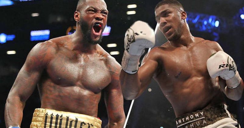 Anthony Joshua contra Deontay Wilder